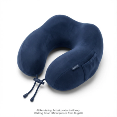 Bugatti Ergonomic Neck Pillow (TAC2627BU-NAVY)