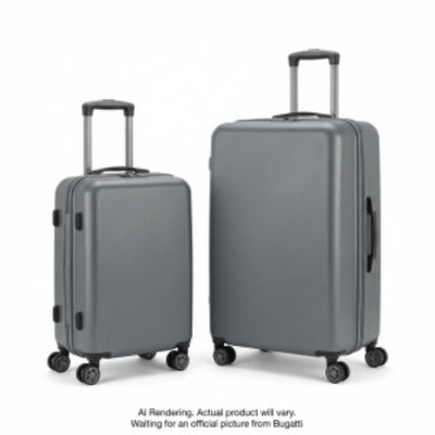 Bugatti 2 Pcs Luggage Set - ABS (HLG7302BU-GREY)