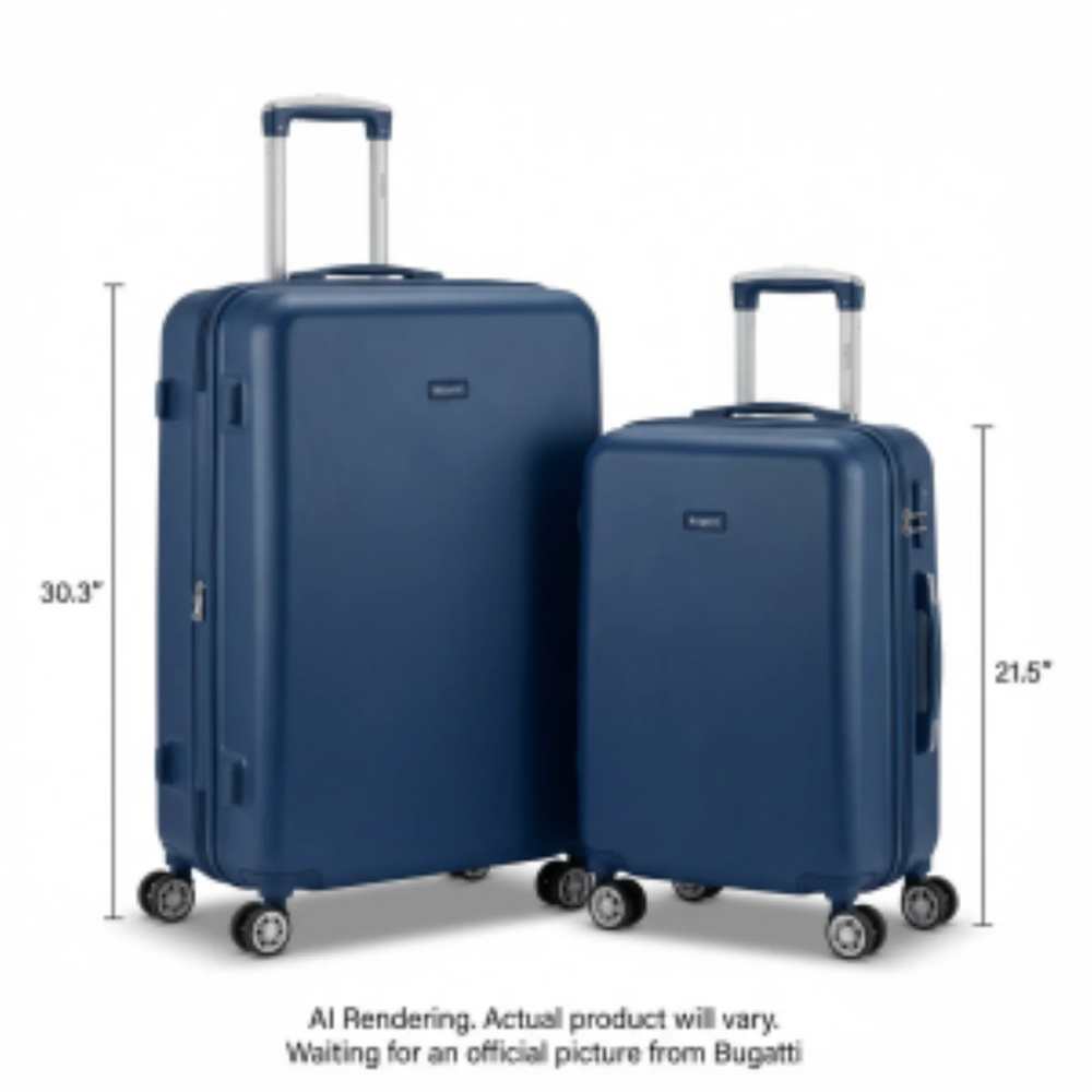 2 Pcs Luggage Set (Carry-On & 28") - ABS