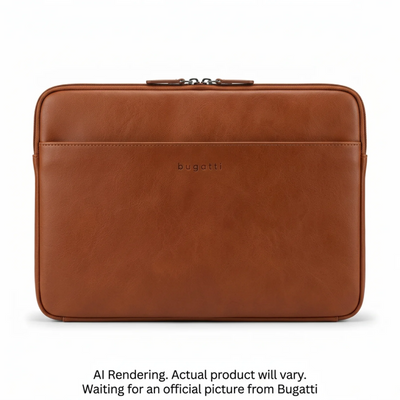 Bugatti Wellington Sleeve 13" Cognac PU (SLV2801BU-COGNAC)
