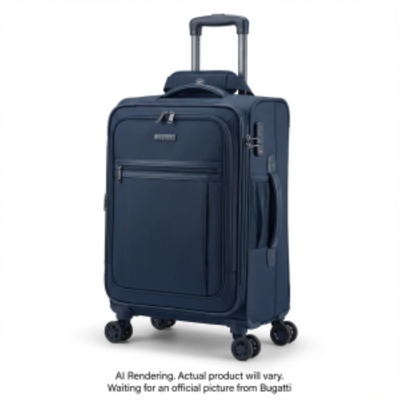 Bugatti Havana Carry-On Luggage Polyester (SLG1620BU-MIDNIGHTN)