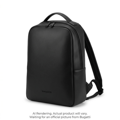 Bugatti Lagos Backpack Black PU (BKP2818BU-BLACK)