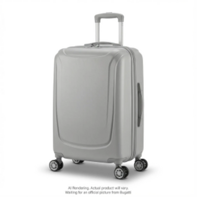 Bugatti 24" Luggage Hardside (HLG6424SM-LGREY)