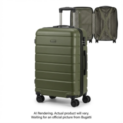 Bugatti Swiss Mobility 24" Luggage Hardside (HLG2024SM-OLIVE)
