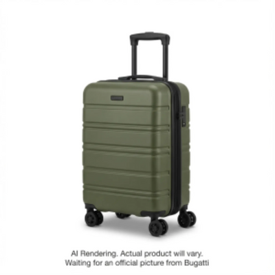 Bugatti Swiss Mobility Carry-On Luggage Hardside (HLG2020SM-OLIVE)