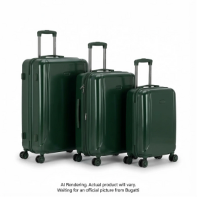 Bugatti Swiss Mobility 3 Pcs Luggage Set (Carry-On & 24" & 28") (HLG6403SM-DGREEN)