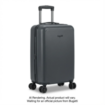 Bugatti Swiss Mobility Carry-On Luggage Hardside (HLG2020SM-CHARCOAL)