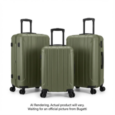 Bugatti Swiss Mobility 3 Pcs Luggage Set (Carry-On & 24" & 28") (HLG2003SM-OLIVE)