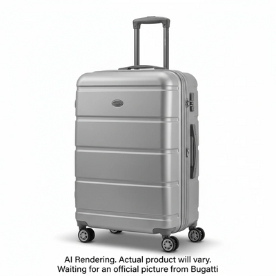 Bugatti Swiss Mobility PVG 28-Inch ABS Luggage - Silver (HLG1928SM-SILVER)