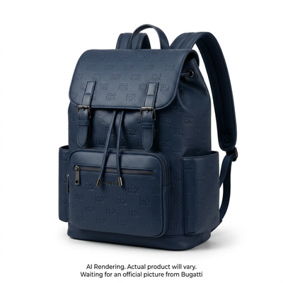 Bugatti Rick Ross The Boss Edition Drawstring Backpack - Midnight Blue (BKP1000RR-MBLUE)