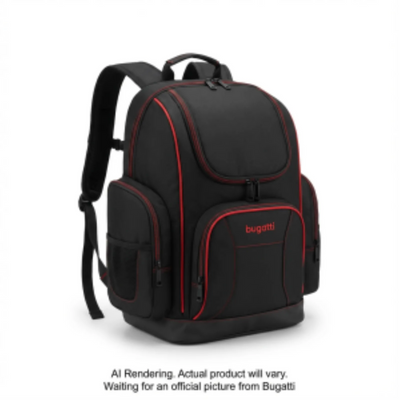 Bugatti K&B Sport Junior Ski Boot Backpack - Black / Red (BPK5799-BLACKRED)