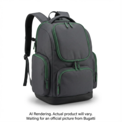 Bugatti K&B Sport Junior Ski Boot Backpack - Charcoal / Green (BPK5799-CHARCOALGREEN)
