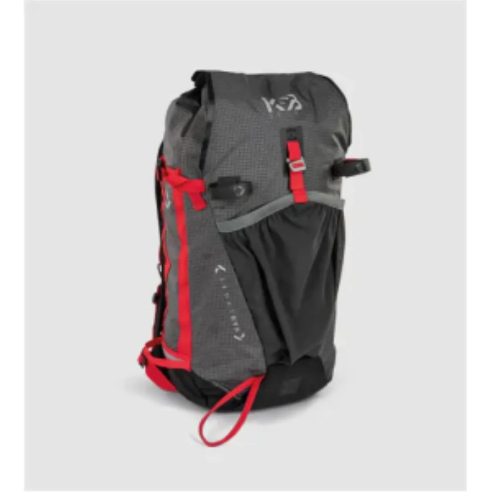 K&B Sport - Ski Touring Backpack - Charcoal/ Red