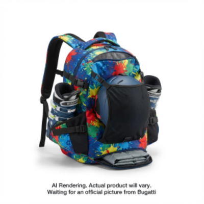 Bugatti K&B Sport Junior Tremblant Boot Backpack - Multi (BKP1048KB-MULTI)