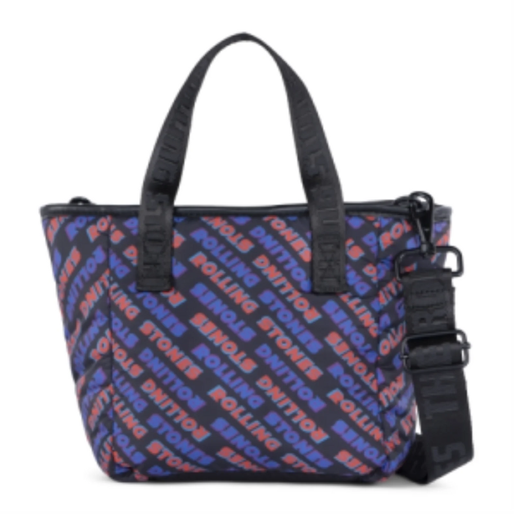 CBY6030RS The Rolling Stones Blue Bridges Crossbody Bag - Nylon