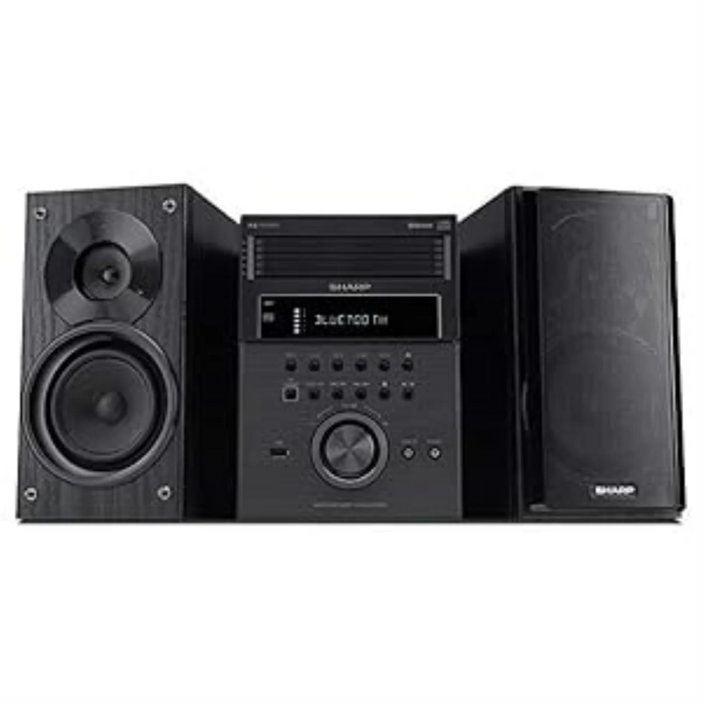 Sharp XL-BH250 5-Disc Micro Shelf Executive Speaker System – 50W, Bluetooth with NFC, USB & Optical Input