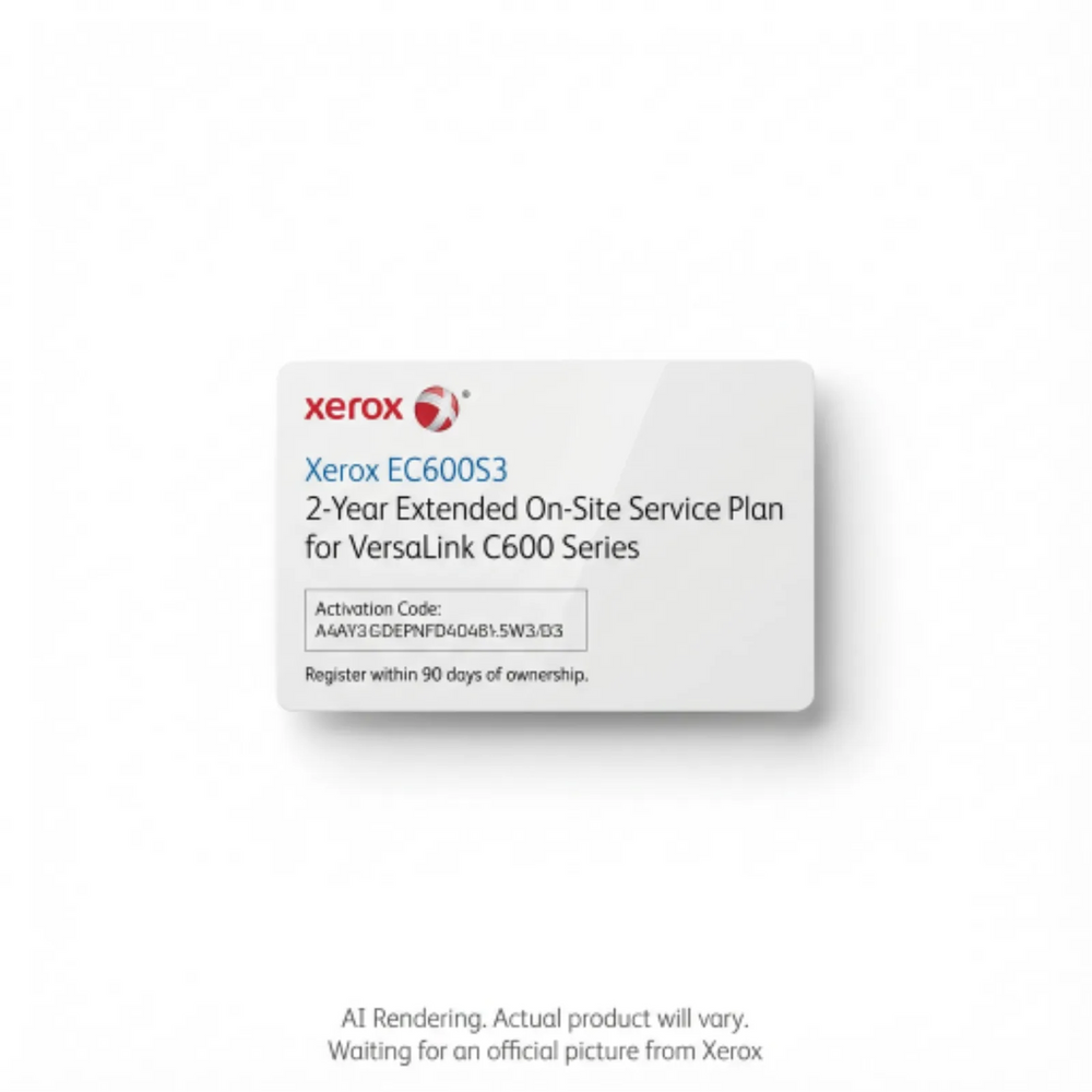 Xerox 2 Additional Years Service; Extended On-Site S