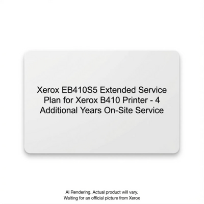 Xerox 4 Additional Year Extended On-Site Service Warranty (EB410S5)