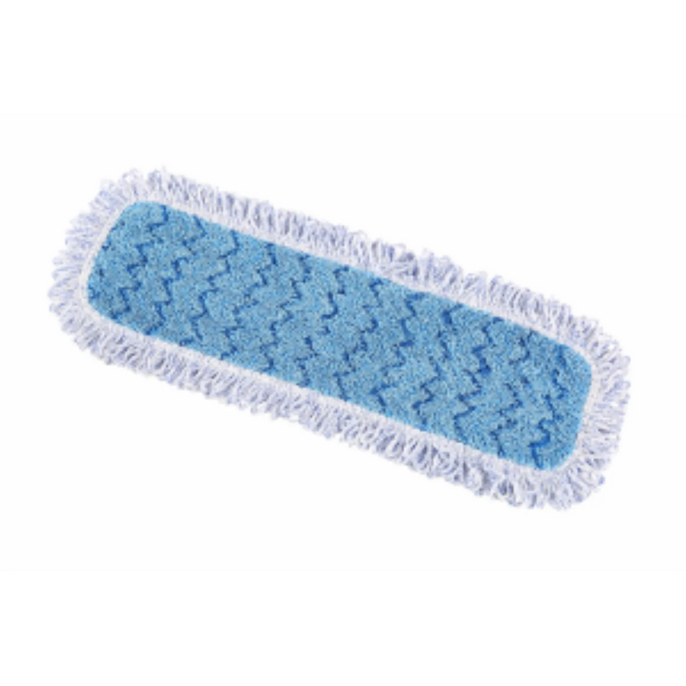 Microfiber High Absorbency Wet Pad with Fringe 18" Blue