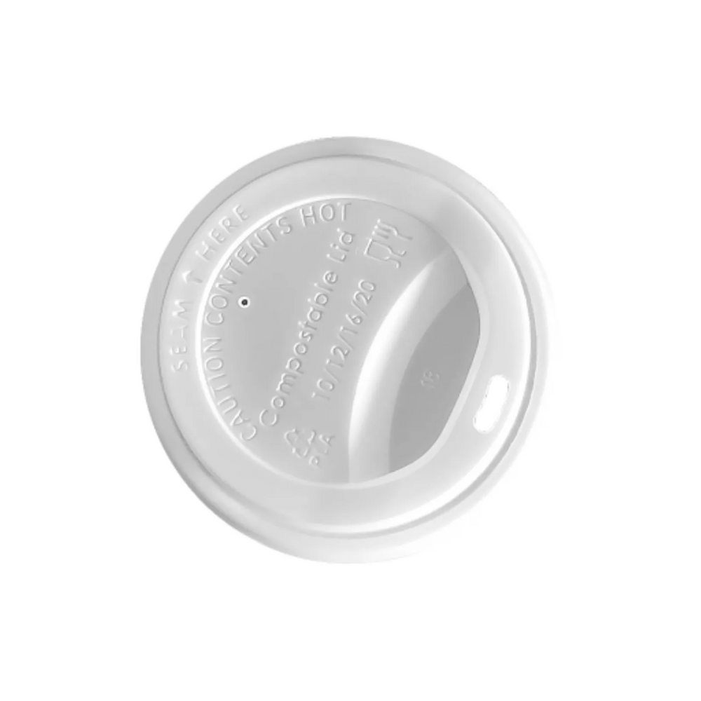CPLA Lids Dome Top - 10 oz - 20 oz / Clear, Pack of 50