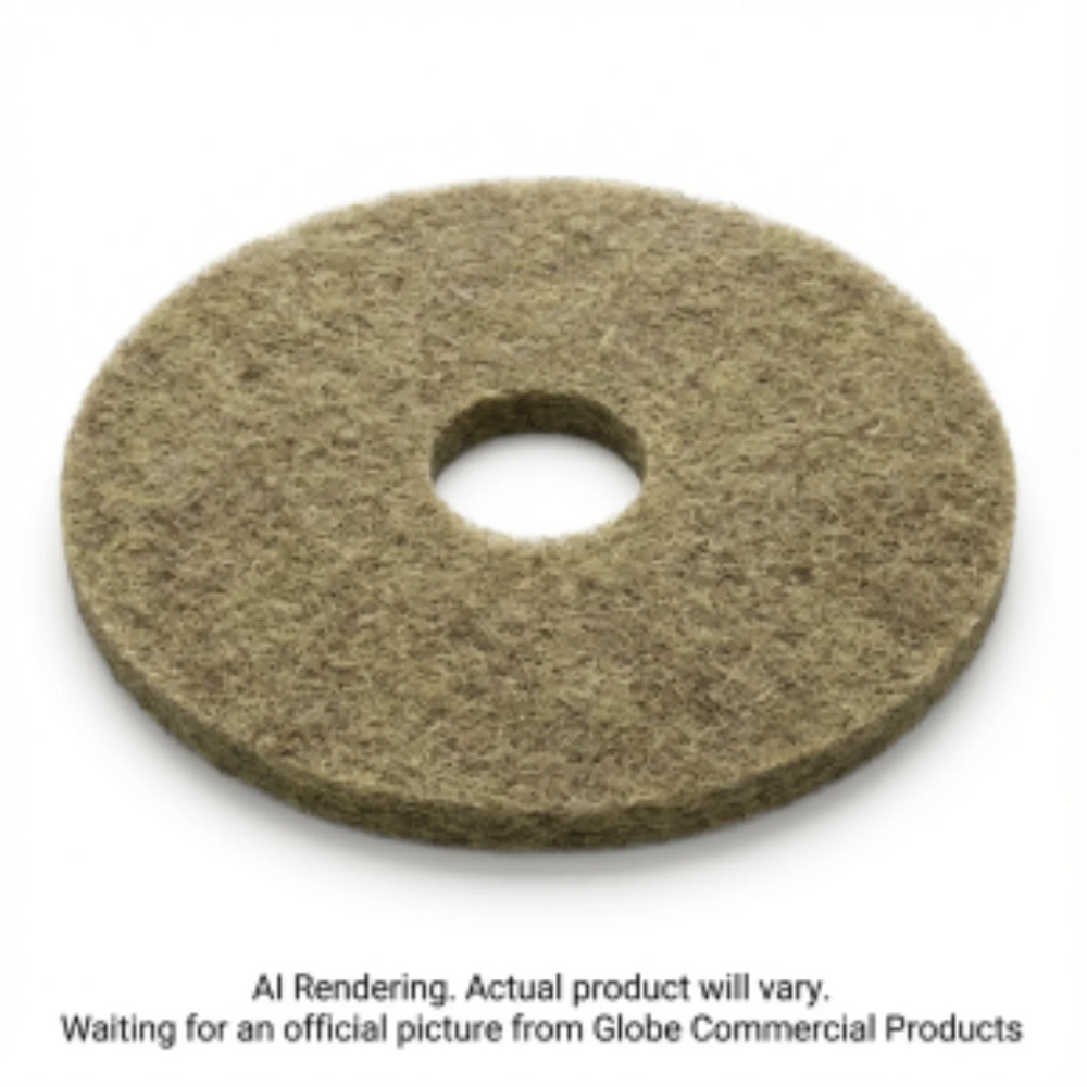 19"  Hair Blend Heavy Ultra High Speed Burnishing Pad