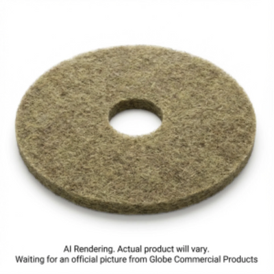 Globe Hair Blend Heavy Ultra High Speed Burnishing Pad 19" (290H-19)