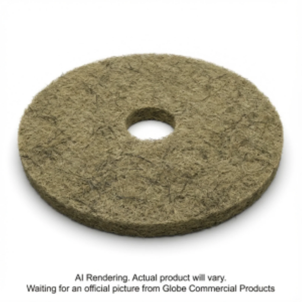 24"  Hair Blend Medium Ultra High Speed Burnishing Pad