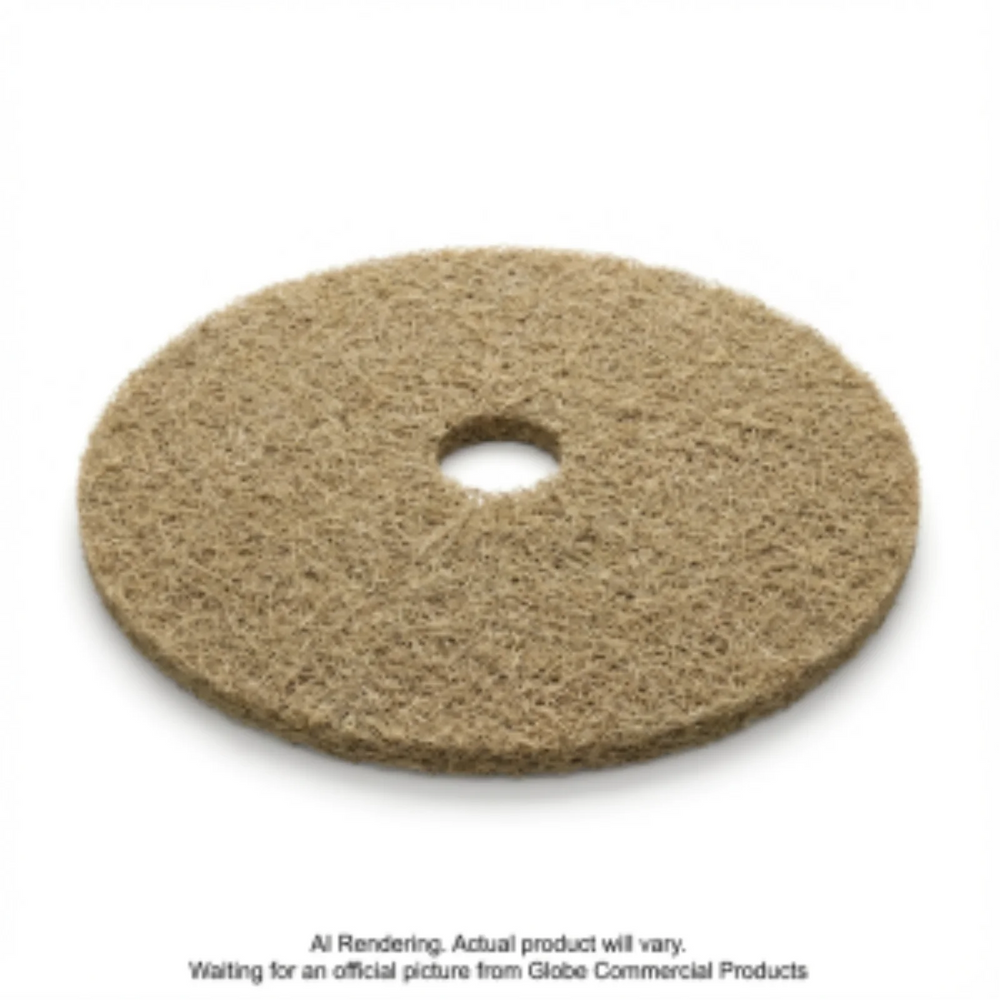 19"  Hair Blend Medium Ultra High Speed Burnishing Pad