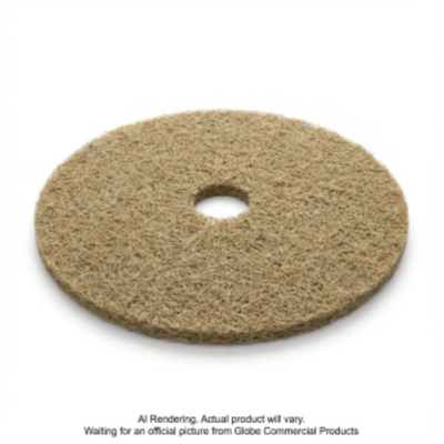 Globe Hair Blend Medium Ultra High Speed Burnishing Pad 19" (280M-19)