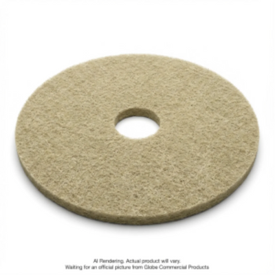 Globe 27" Hair Blend Medium Ultra High Speed Burnishing Pad (280M-27)