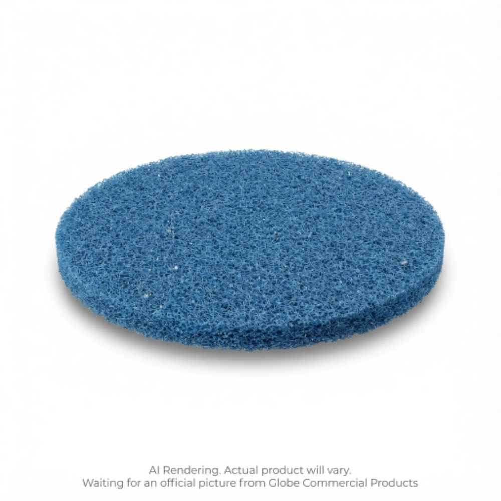 12"  Blue Cleaner Floor Pad