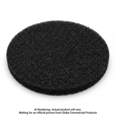 Globe 13" Black Stripping Floor Pad (230B-13)