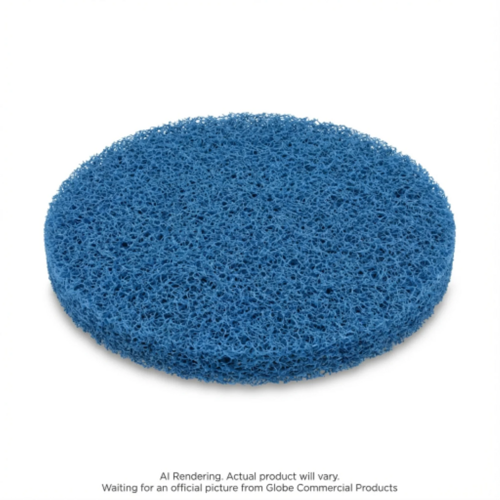 11"  Blue Cleaner Floor Pad
