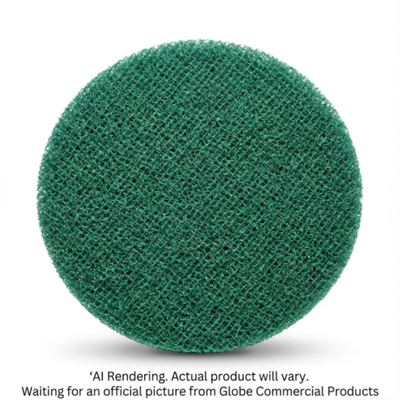 Globe 18" Emerald Hy-Pro Floor Pad (225M-18)