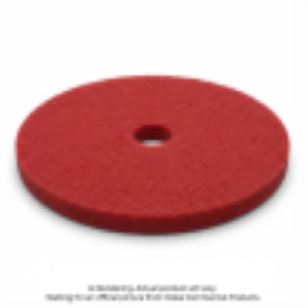 15"  Red Buffing Floor Pad