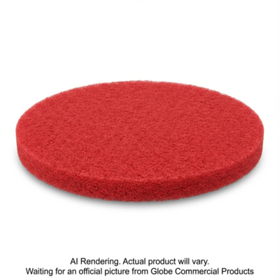 Globe Red Buffing Floor Pad 21" (220R-21)