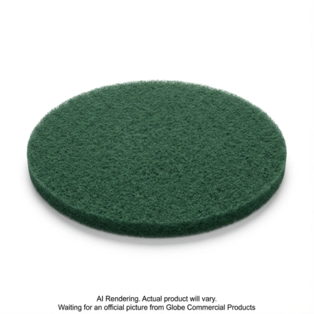 12"  Green Scrubbing Floor Pad