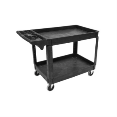 Globe HD Lipped Utility Cart Large 46-3/4''x 25-1/2''x 33-1/4'' 550lbs Capacity (5801)