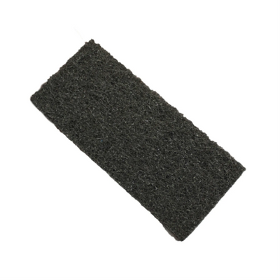 Globe Heavy Duty Utility Pad Black 4" x 10" (Pack of 5) (3752)