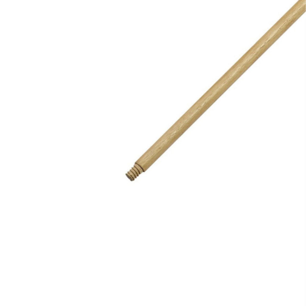 1 1/8" x 60" Threaded Lacq Wood Handle