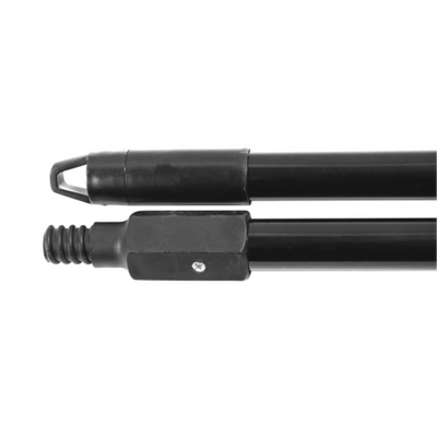 Globe 60" x 15/16" Metal Handle with Heavy Duty Plastic Threaded Tip (4078)