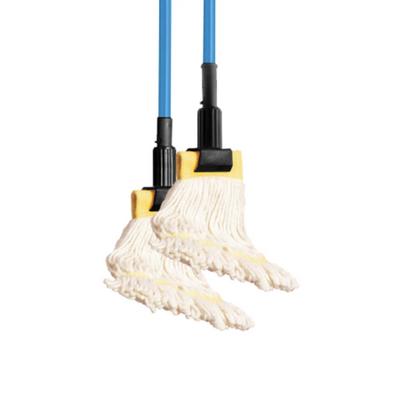 Globe Jaws 60" Clamp Style Mop Stick Fiberglass Handle (3125)