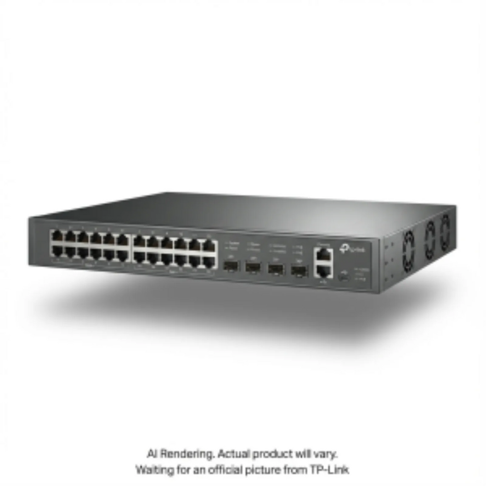 JetStream™ 24-Port 2.5GBASE-T and 4-Port 10GE SFP+ L2+ Managed Switch