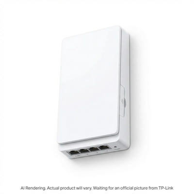 TP-Link BE11000 Wall-Plate Tri-Band Wi-Fi 7 Access Point (EAP775-Wall)