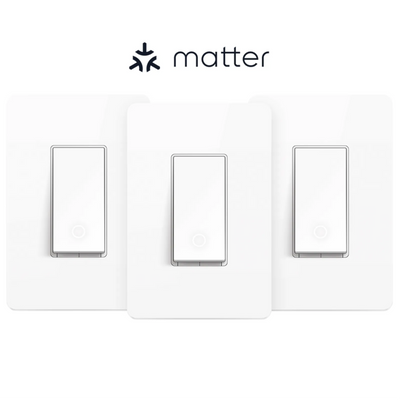 TP-Link Kasa Smart Wi-Fi Light Switch 3-Pack (KS205P3)