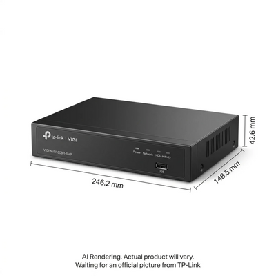 TP-Link 8 Channel PoE Network Video Recorder (VIGI NVR1008H-8MP)