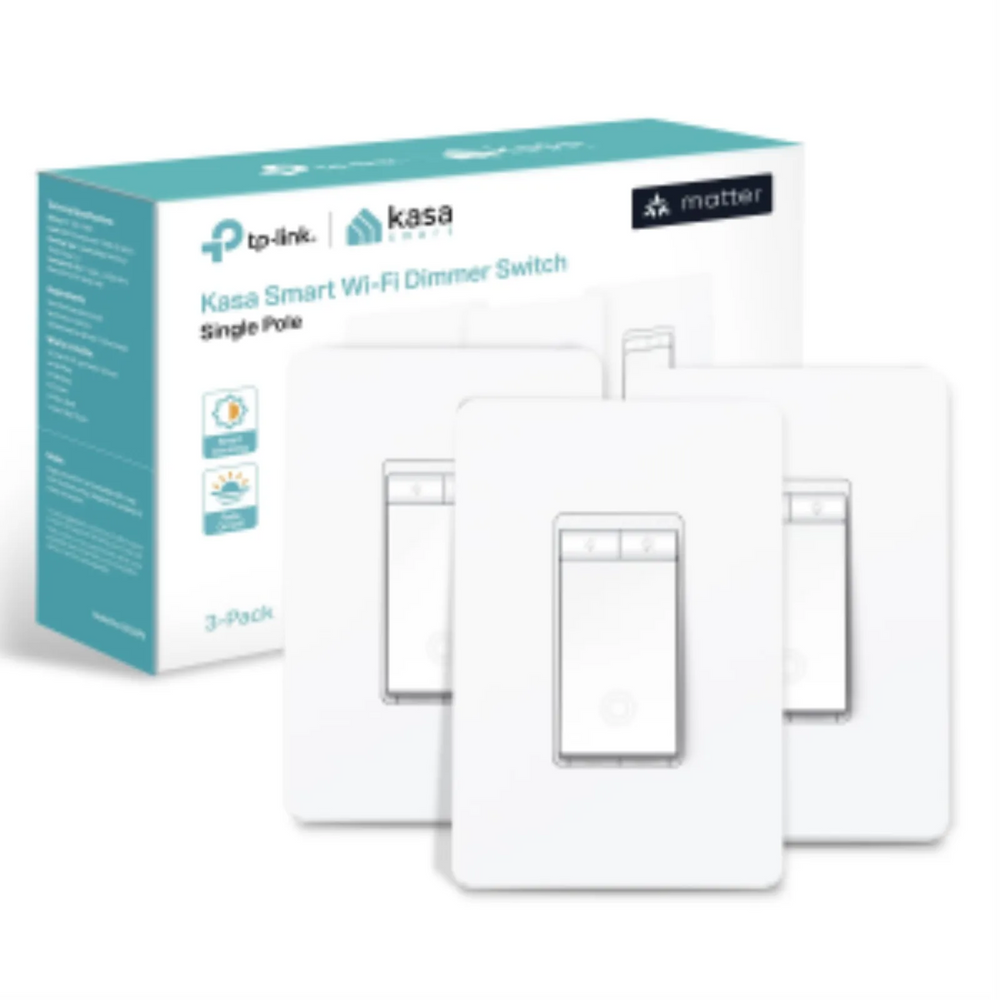 Kasa Smart Wi-Fi Dimmer Switch, Matter