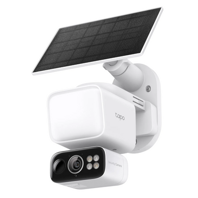 TP-Link Solar-Powered Floodlight Pan/Tilt Security Camera Kit (Tapo-C615F-KIT)