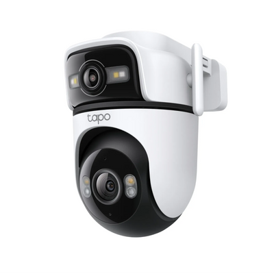 TP-Link Outdoor Dual Lens Pan/Tilt Security Camera with 2K Resolution (Tapo-C545D)