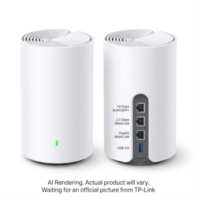 TP-Link BE17000 Whole Home Mesh Wi-Fi 7 System (Tri-Band) (Deco-BE77(2-pack))